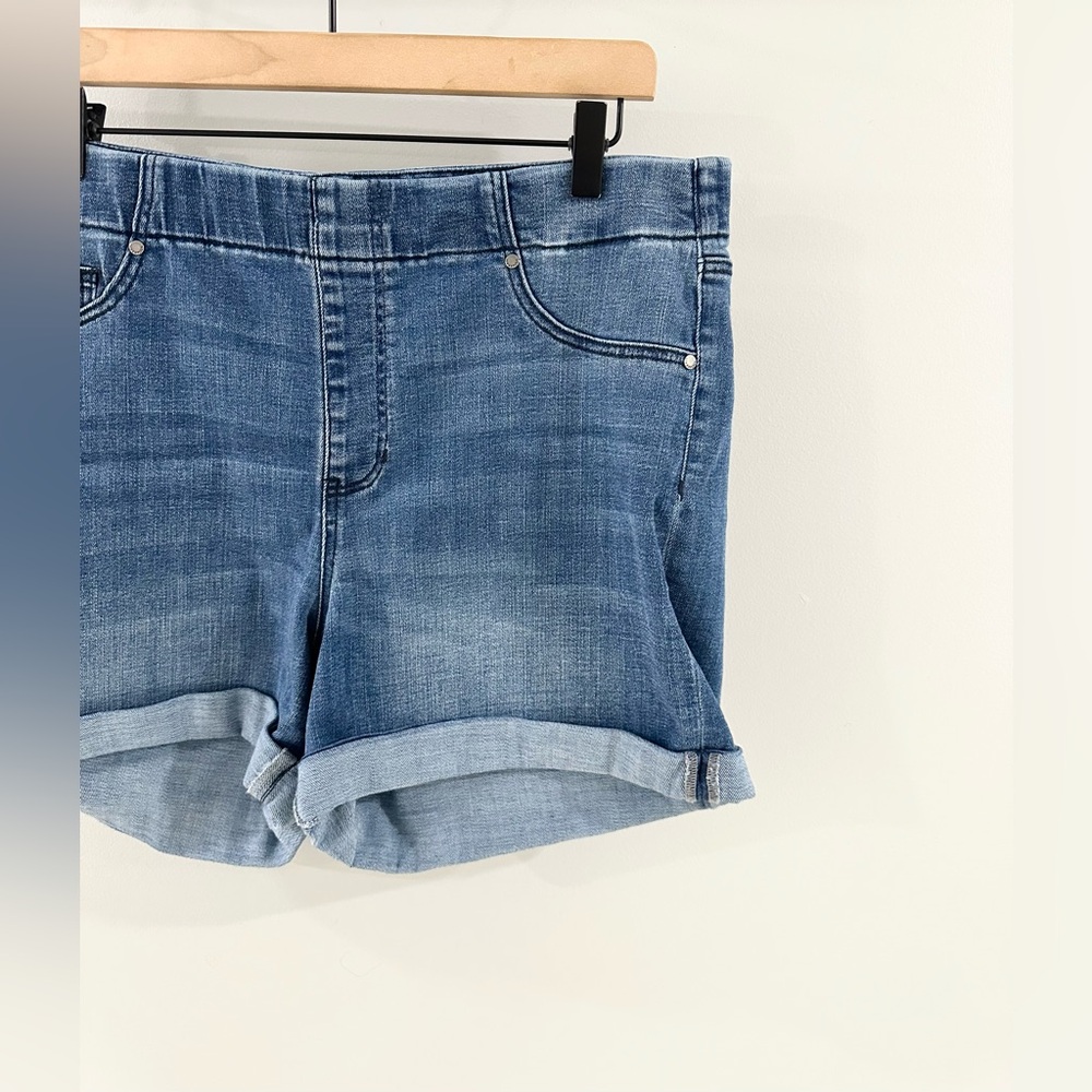 Liverpool ‘The Short’ Denim Pull On Shorts Size 14/32 - Picture 6 of 8